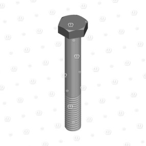 6Kt-Schraube M10 X 70 Krone 9014370