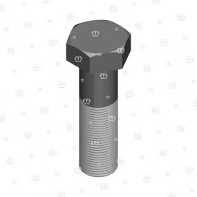 6Kt-Schraube M20X1,5X70 Zn8 Krone 9021080