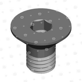 Senkschr. 12X20 8.8 A3G Krone 9040022