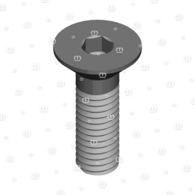 Senkschr.innen-6Kt M6X20 Krone 9040232