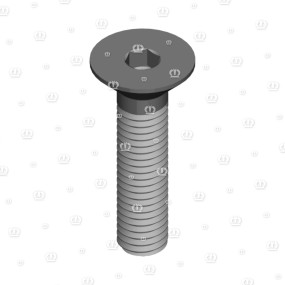 Senkschraube I-6Kt M8 X 35 A3G Krone 9040270