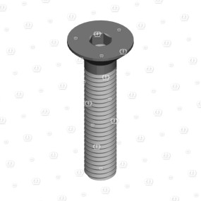 Senkschraube I-6Kt M8X40 Zn8 08.8 Krone 9040330