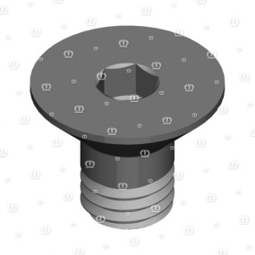 Senkschr.10X16 10.9 Krone 9040433