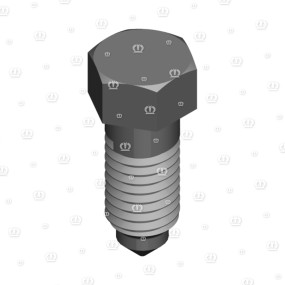 6Kt-Schraube M10 X 25 Krone 9024331
