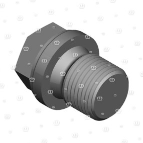 Verschlusschraube M12X1 Krone 9060170