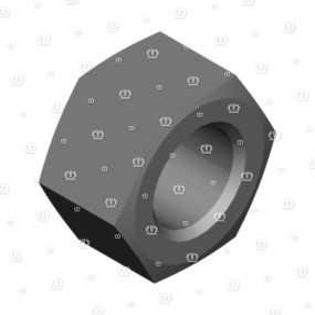 6Kt-Mutter M20 Zn8 Krone 9080290