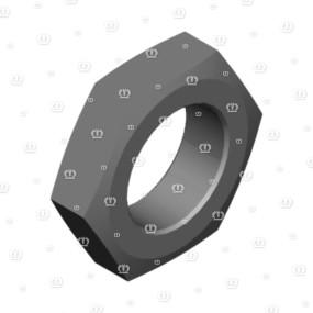 Skt.mutter Bm 33X1,5 Flach Krone 9085441