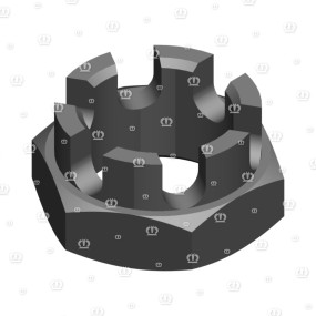 Kronenmutter M 16 Hoch 937 9089140