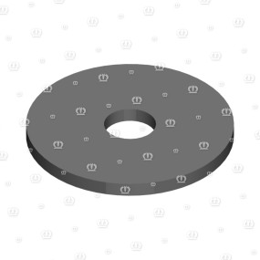 Scheibe 9X36X2,5 Verz. Krone 9106040