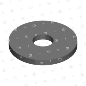 Scheibe 14X40X4 St 37 Krone 9106431