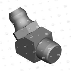 Kegelschmiern.m8X1 45Gr. Krone 9191030