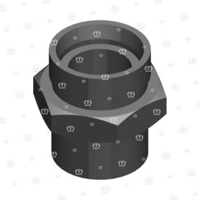 Einschraubstutzen L28/G1 Krone 9196571