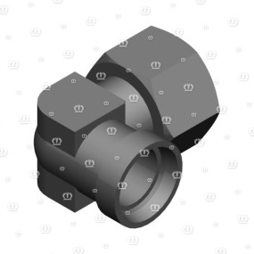 Winkelstutzen Richtungseinst. L 28 Krone 9208220