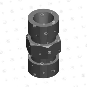 Verbindungsstutzen L 6 Krone 9210491