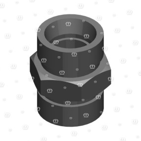 Verbindungsstutzen L 15 Krone 9210531