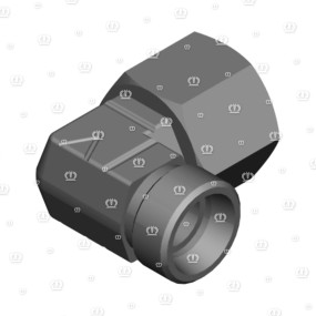 Winkelstutzen Richtungseinst. L 15 Krone 9210651