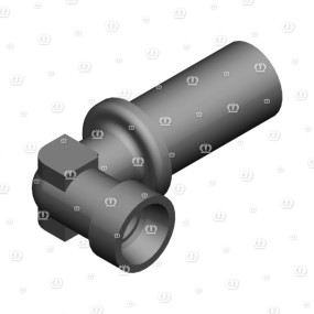 Winkel-Schottstutzen L12 Krone 9210891