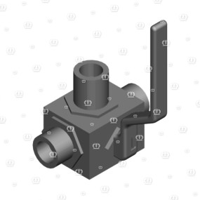 Dreiwegehahn M22X1,5 Krone 9211211