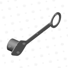 Staubmuffe Gr.3/ Rot Krone 9211711