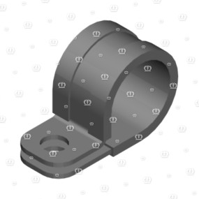 Rohrschelle M.gummiprofil Krone 9240080