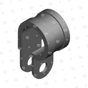 Rohrschelle 25Mm M. Gummiprofil Krone 9240620
