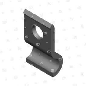 Rohrhalter Krone 9251121