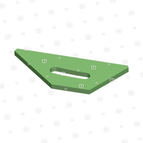 Versteifungsblech Krone