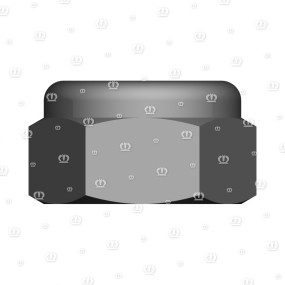 Sicherungsmutter Niedr.form M5 Zn8 Krone