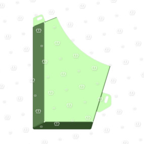 Deckblech Krone