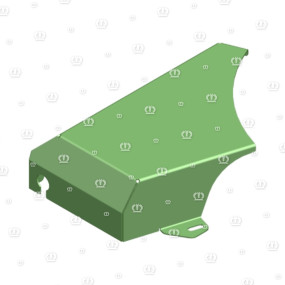 Deckblech Krone