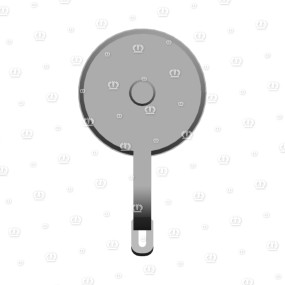 Blindkappe Bu Schwarz Krone