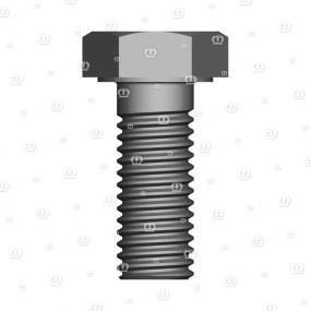 6Kt-Schraube M10 X 25 Krone