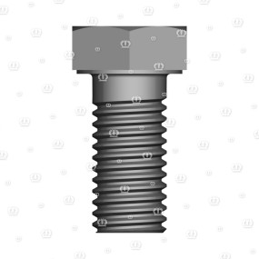 6Kt-Schraube M12 X 25 Krone