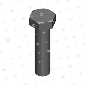 6Kt-Schraube M12 X 45 Krone