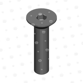 Senkschraube I-6Kt M8 X 35 A3G Krone
