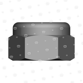 Sicherungsmutter Niedr.form M24 Zn8 Krone