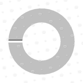 Federring B 4,4 / 7,6 X 0,9 Zn8 Krone