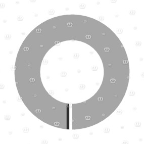 Federring B 5 Din 127 Krone