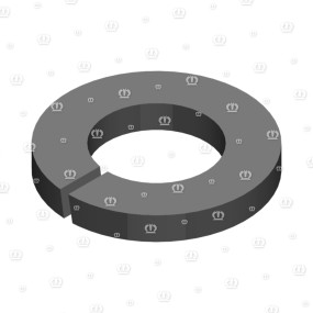 Federring B 5 Din 127 Krone