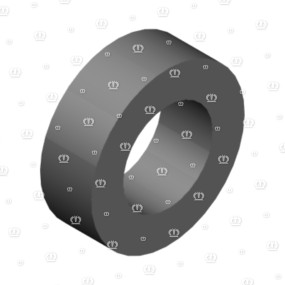 Scheibe 14X24X8 / A3G Krone