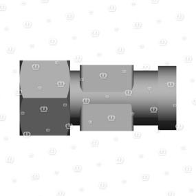 L-Stutzen Richtungseinst. L 28 Krone
