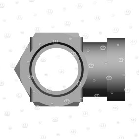 L-Stutzen Richtungseinst. L 28 Krone
