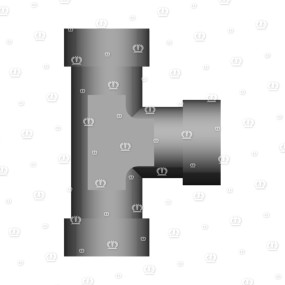 T-Verschraubung L 12 Wn Krone