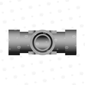 T-Verschraubung L 12 Wn Krone