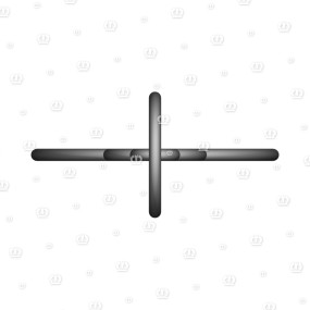 Knotenkette 1,4X7 Gl. Krone
