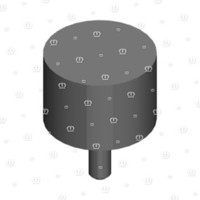 Gummipuffer 40X28 M8 Krone