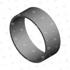 Rotgussbuchse 100X110X41 Krone 1394951