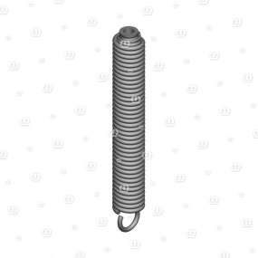 Zugfeder 9X50X400 Krone