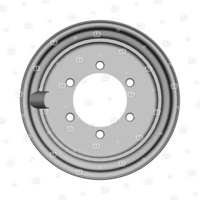 Felge 13.00X17/6-Loch, Et = 0 Krone Felge 13.00X17/6-Loch, Et = 0 Krone
