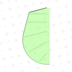 Abdeckblech Oben, links Krone